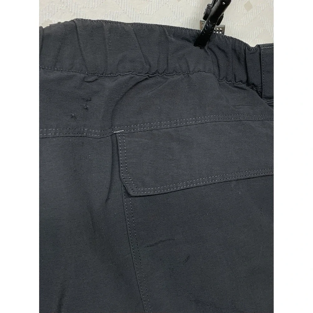 North Face Pants Mens Sz‎ XL Gray Convertible Zip Off Hiking Outdoor Stretch